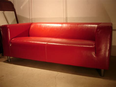 underground: SALE IKEA / IKEA KLIPPAN KLIPPAN leather leather Red ...