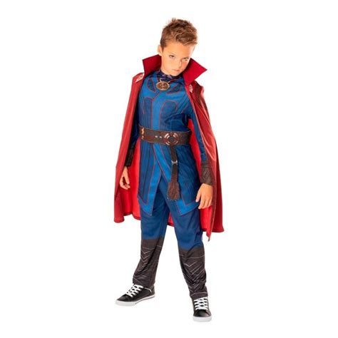 Marvel Deluxe Dr Strange Kids Costume Multicoloured