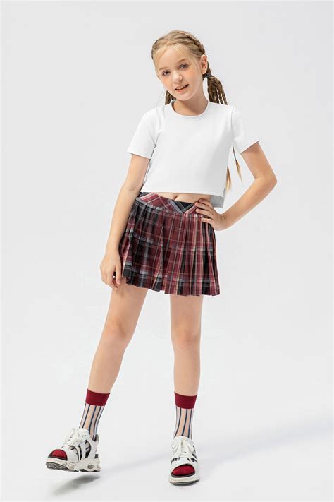 Pleated Tennis Skirts with Short for Kids in 2022 | Skirts for kids, Pleated tennis skirt ...