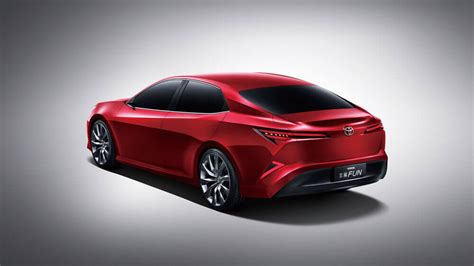 Toyota Fun Sedan Concept Revealed, Could Be China's Camry