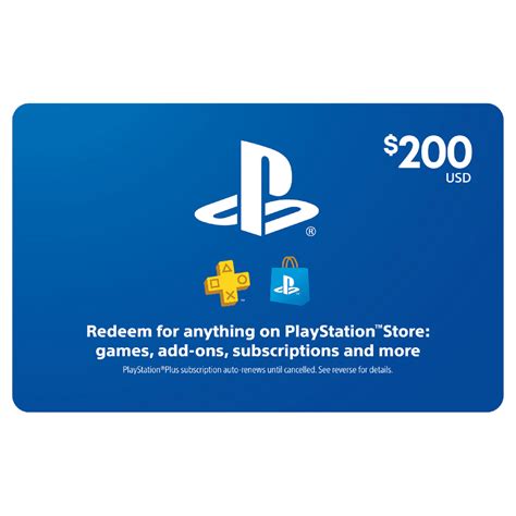 PlayStation Store $200 eGift Card [Digital] - Walmart.com