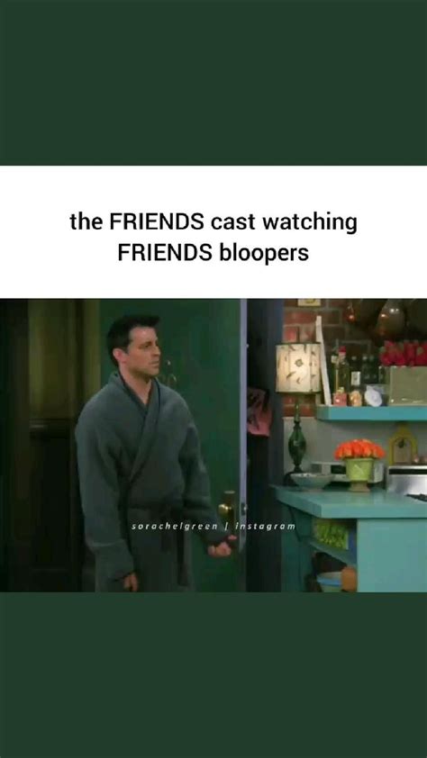 the FRIENDS Cast watching FRIENDS bloopers 😂 | Friends cast, Friends tv ...