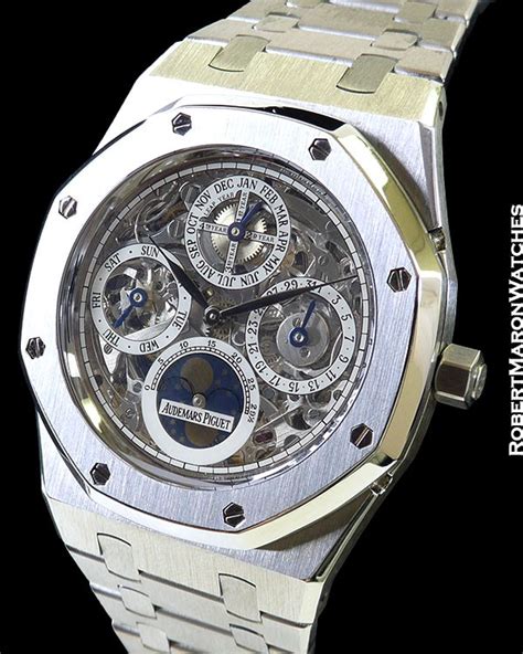 AUDEMARS PIGUET ROYAL OAK SKELETON PERPETUAL CALENDAR AUTOMATIC...