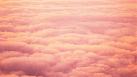 Pink Clouds Background Hd