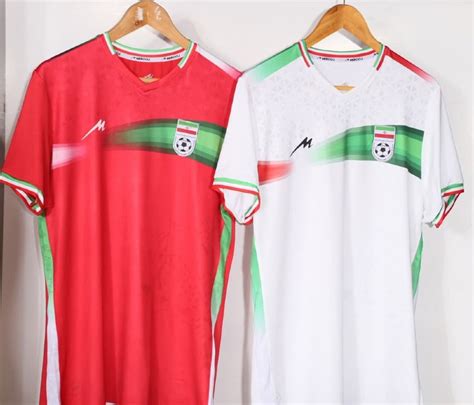 New Iran Jersey 2022 | Merooj Team Melli Shirt 22-23 Home Away ...