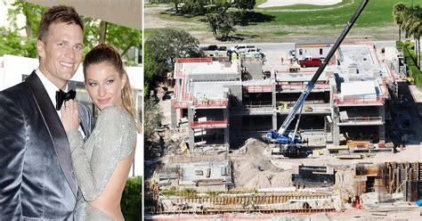 Construction Resumes On Tom Brady & Gisele Bündchen's Mega-Mansion