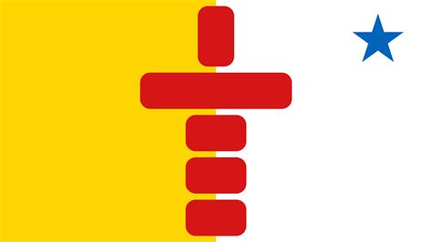 Nunavut New Flag by SubwooferLabs on DeviantArt