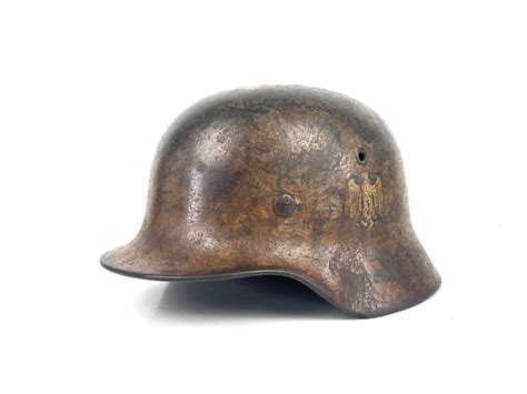 Afrika Korps M-40 Single Decal German Army Helmet – 661944.com