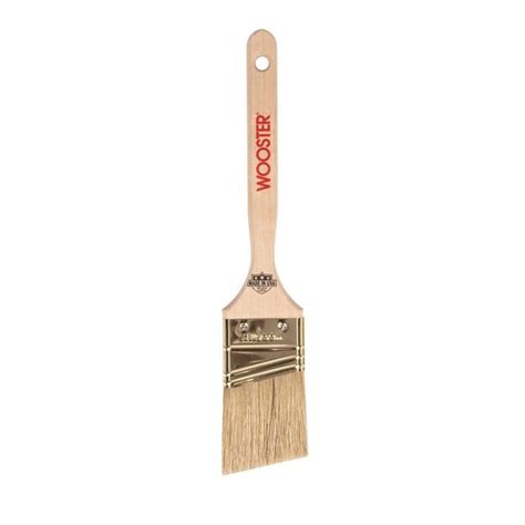 Wooster Natural Bristle- Polyester Blend Angle Paint Brush in the Paint ...