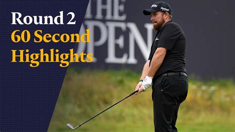 Highlights from Shane Lowry's second Open Championship round - Golf News Group