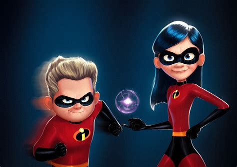 Dash And Violet In The Incredibles 2 Movie Wallpaper,HD Movies Wallpapers,4k Wallpapers,Images ...