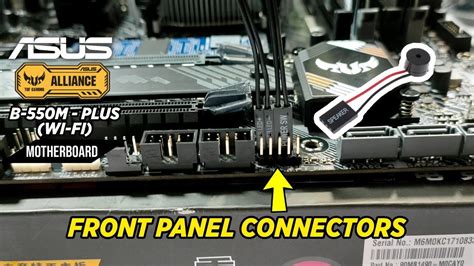 How To Connect FRONT PANEL CONNECTORS, INTERNAL SPEAKER to the ...