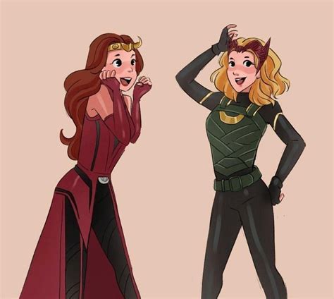 sylvie and wanda - Loki (Disney+) fan Art (44138065) - fanpop