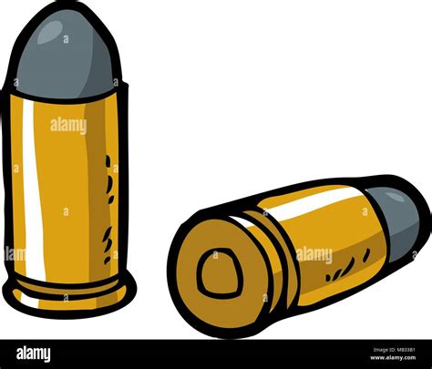 Rifle Ammo Icon White Background High Resolution Stock Photography and Images - Alamy