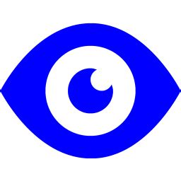 Blue eye 2 icon - Free blue eye icons