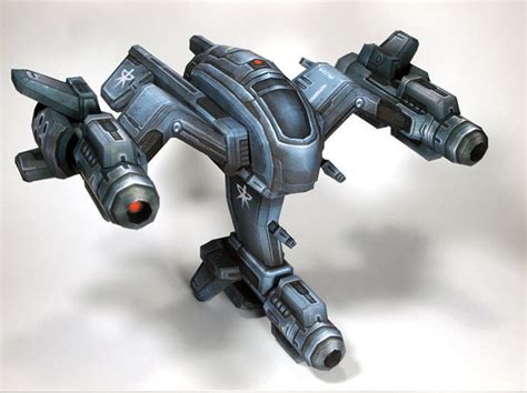 Starcraft Wraith 3D model 3D printable | CGTrader