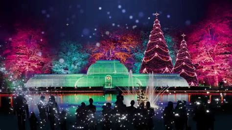 West London’s Kew Botanical Gardens glow with magical illuminations for ...