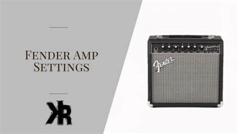 Fender Amp Settings: Find Your Pristine Tones