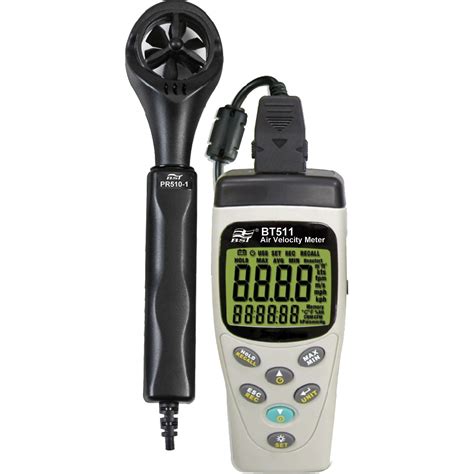 BT511 Air Velocity Meter with air velocity and airflow - BST – Skyee