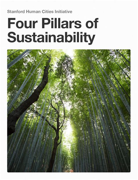 Four Pillars of Sustainability by Human Cities Initiative - Issuu