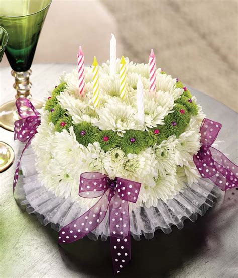 It's Your Happy Birthday Flower Cake - USAFLorist.com