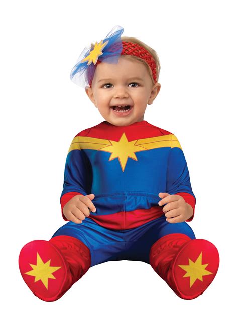 Rubies Costume Co. Captain Marvel Infant's 0-6Mo - Walmart.com - Walmart.com