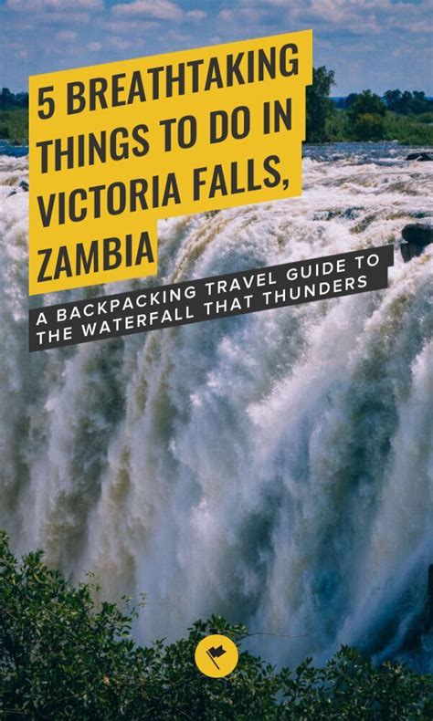 5 Breathtaking Things to Do in Victoria Falls, Zambia | Victoria falls ...