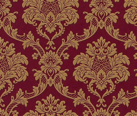 burgundy and gold | Gold wallpaper, Damask wallpaper, Classic wallpaper