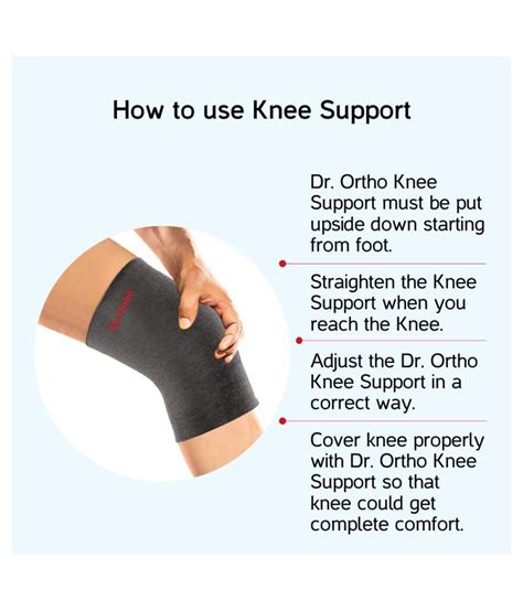 Dr Ortho Knee Support - 1 Pair Small: Buy Dr Ortho Knee Support - 1 ...