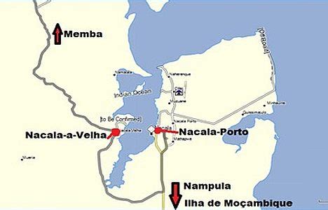 Port of Nacala, Mozambique's third largest port after Maputo and Beira