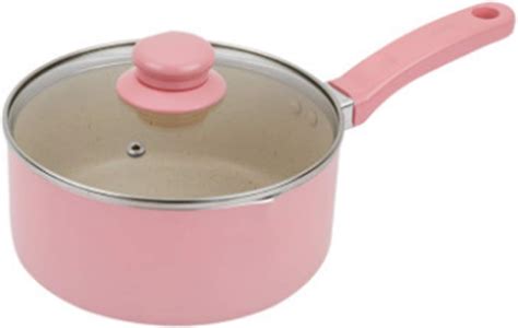 Aluminum Alloy Milk Pan Non-stick Small Soup Frying Pan Ergonomic ...