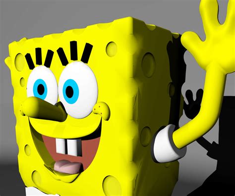 spongebob squarepants 3d max