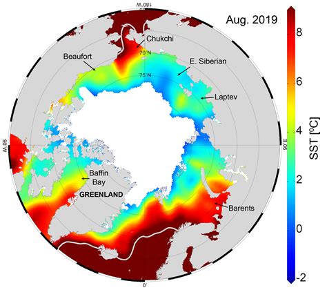 Sea Surface Temperature - NOAA Arctic