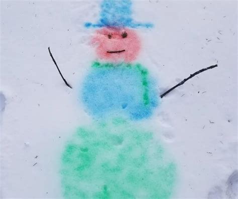 Easy Snow Painting Winter Activity Ideas for Kids | Happy Mom Hacks