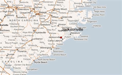 Jacksonville Nc City Limits Map