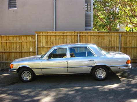 Aussie Old Parked Cars: 1977 Mercedes-Benz W116 450 SEL