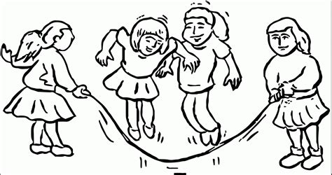 Kids Sharing Coloring Page - Coloring Home