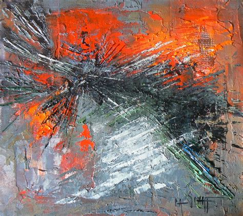 CAROL SCHIFF DAILY PAINTING STUDIO: Daily Abstract Painting, "Fire and ...