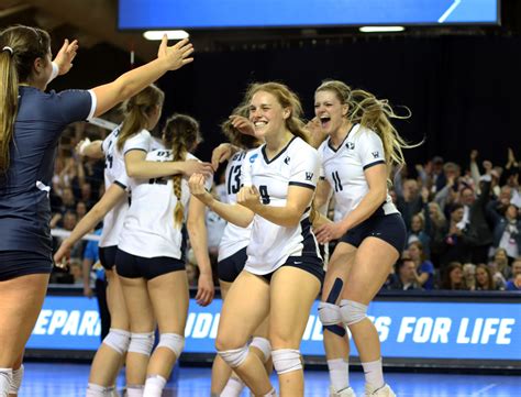 BYU women's volleyball headed to Final Four after defeating Florida, Texas - The Daily Universe