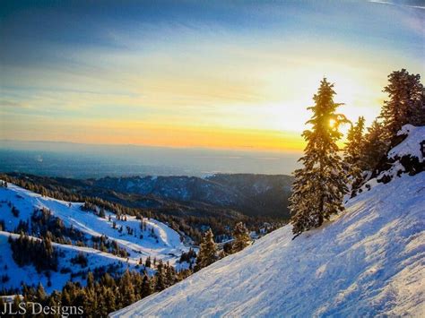 JLS Designs Photography - Bogus Basin Ski Resort Boise, Idaho - Sunset | Ski resort, Favorite ...