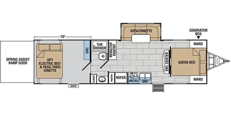 2018 Forest River XLR Hyperlite 29HFS Toy Hauler Specs