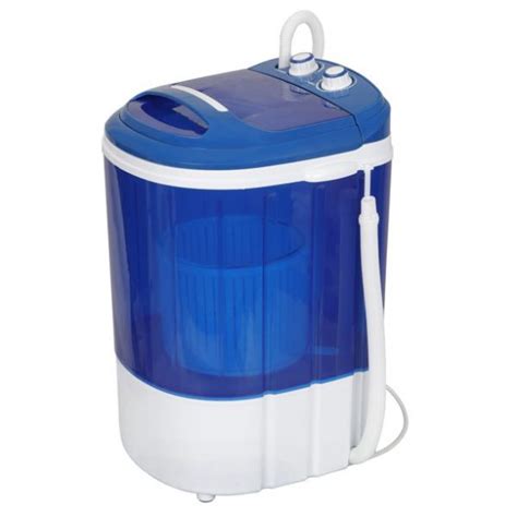 Zeny 9lbs Capacity Mini Washing Machine Compact Counter Top Washer w/Spin Cycle Basket and Drain ...