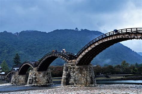 "Kintaikyo Bridge" & "Iwakuni Castle" #iwakuni #japan | Iwakuni, Castle ...