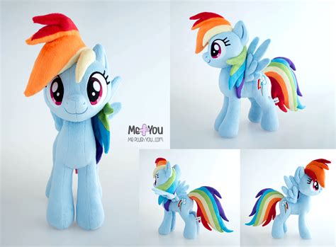 Rainbow Dash plush by meplushyou on DeviantArt