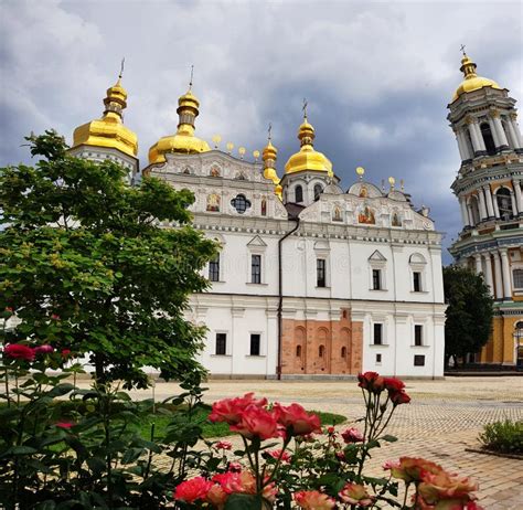 Kiev, Ukraine. Pechersk Lavra Monastery - Unesco Heritage Stock Photo - Image of history, great ...