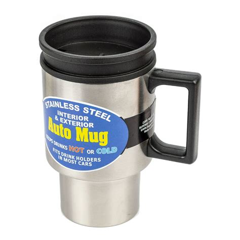 Car Cup Stainless Steel Travel Coffee Cup Insulated Thermos Mug 1 Pc - Walmart.com - Walmart.com