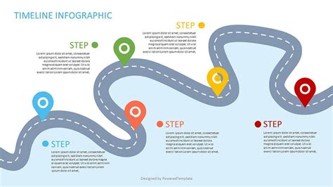 Curved Roadmap Powerpoint Slide Roadmap Infographic Infographic | Hot Sex Picture