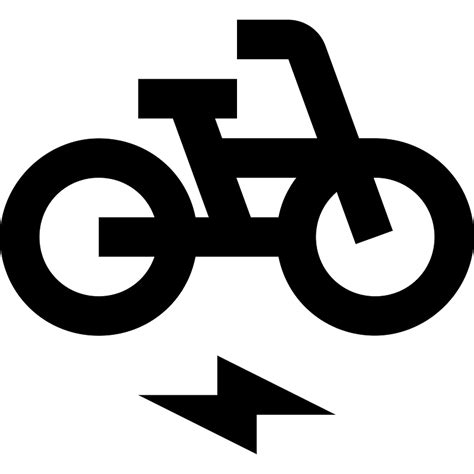 Electric bike icon. Free download transparent .PNG | Creazilla