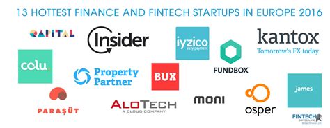 13 Hottest Finance And Fintech Startups in Europe 2016