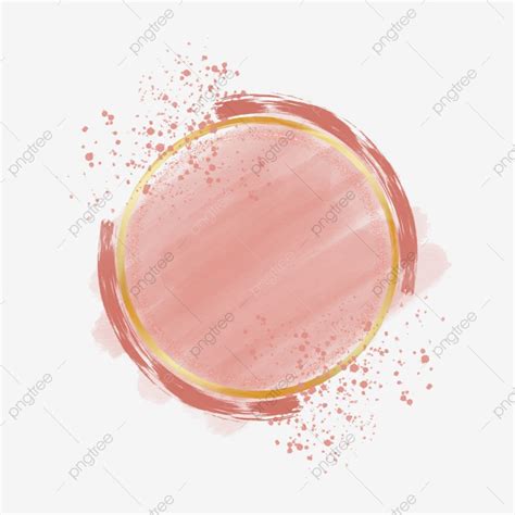 Clipart Images, Png Images, Watercolor Border, Golden Background, Bokeh Lights, Golden Circle ...